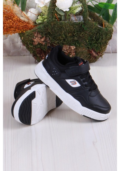 Fort Cool Prax Rahat Hafif Sneaker Erkek Çocuk Ayakkabı Siyah