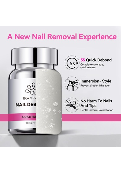 Born Pretty 80ml Debonder - Hızlı Tips Çıkartıcı 61688