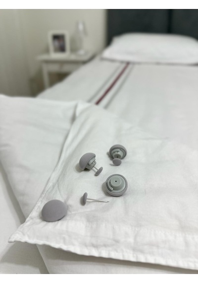 8 Adet Çok Amaçlı Kılıf Sabitleyici Düzenleyici Taş Rengi Plastik 10 X 15 Beyaz Diğer