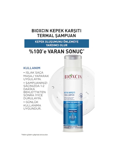 Aqua Thermal Kepeğe Karşı Etkili Şampuan 300 Ml 3 Lü Set