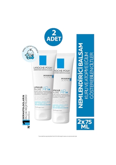 La Roche Posay Lipikar Baume Ap+ M 75 Ml 2 Adet