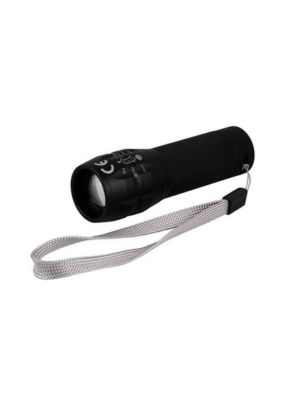 Police Pc - 30 Cree Led + Zoom El Feneri Siyah