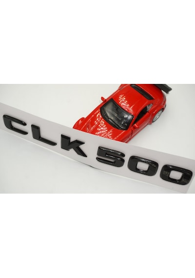 CLK 500 Bagaj Parlak Siyah ABS 3M 3D Yazı Logo