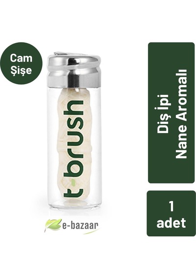 T-Brush Naneli Cam Şişe Diş İpi - 30 metre