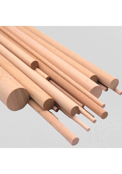 Ahşap Kayın Kavela Pürüzsüz 1.Sınıf Fırınlı 16 Mm 100 Cm 5 Adet