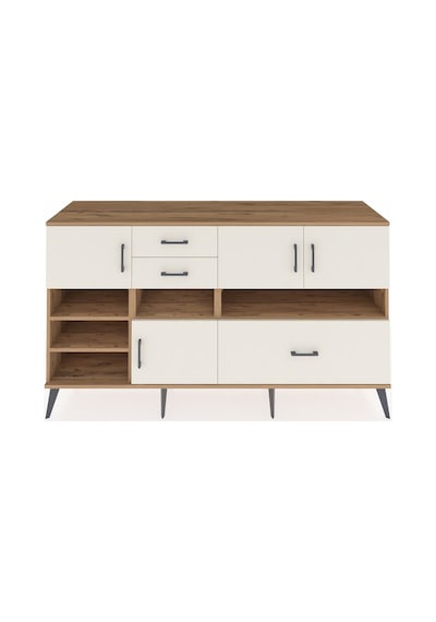 Kronos Konsol 7 Raflı 3 Çekmeceli 4 Kapaklı 176x59x99 Çam-aytaşı Çam-aytaşı