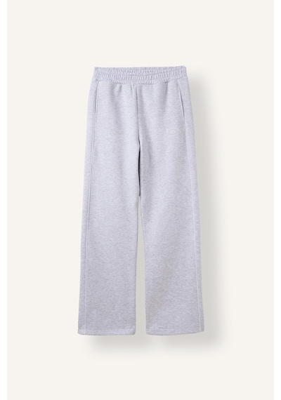Defacto Beli Lastikli Straight Fit Kalın Kumaş Pantolon I3314ax26wngr93 Gri-gr93
