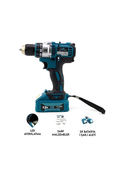 Dawreek 10 MM Çelik Mandren Vidalama MK3P