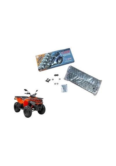 Vip Track 250 - Atv Cz Çekoslovak Zinciri O-ringli Siyah Zincir