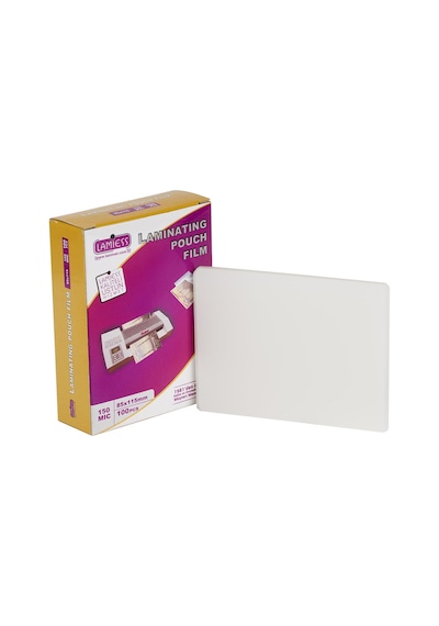 Lamiess 85 X 115 Mm 150 Mıc.Polyester Laminasyon Filmi 300'Lü