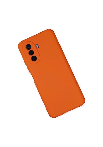Huawei Nova Y70 Kılıf Nano İçi Kadife Silikon - Turuncu 0.2M-Çok Renkli