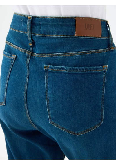 LOFT Flare Slim Fit Kadın Pantolon Lf2040537 Q1.v1 Denim