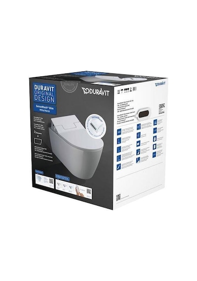 Duravit Klozet Seti Akıllı Sensowash Slim Me By Starck Asma 63100