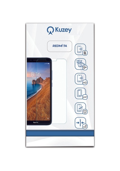 Xiaomi Redmi 7A ile Uyumlu Kırılmaz Temperli Cam Ekran Koruyucu
