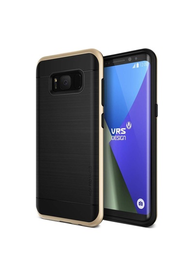 Vrsgs8 Galaxy S8 High Pro Shield Kılıf, Shine Gold Altın