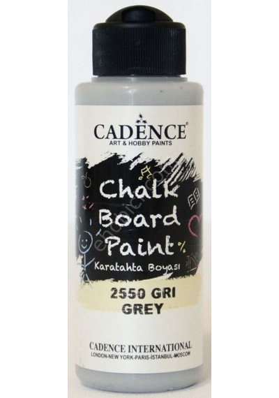 Cadence Kara Tahta Boyası - 2550 Gri 120Ml