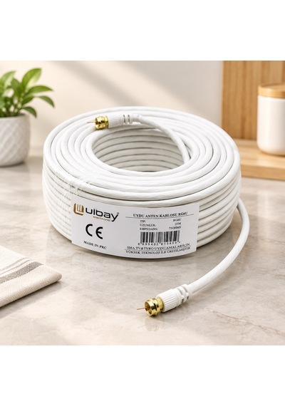25 Metre Uydu Anten Kablosu Çok Renkli