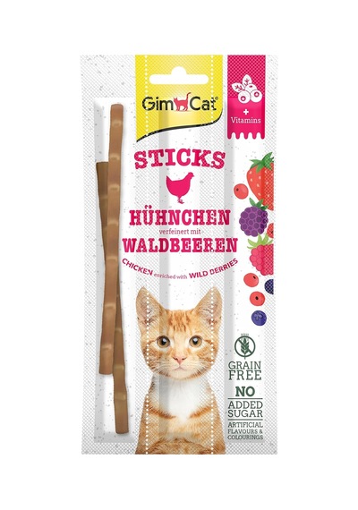 Sp Duo Stick Tavuklu&yaban Mersini Kedi Ödülü 3'lü 15gr