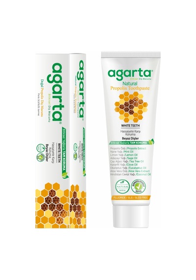 Doğal Propolisli Florürsüz Diş Macunu 100 Ml