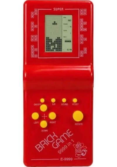 Nostaljik Tetris El Oyunu Konsolu