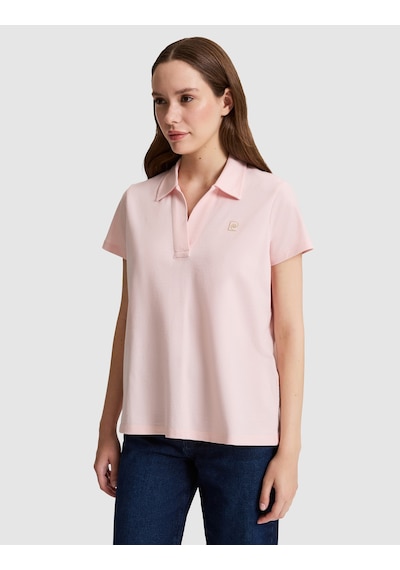 Pierre Cardin Kadın Açık Pembe Tişört Basic 50325465-vr078