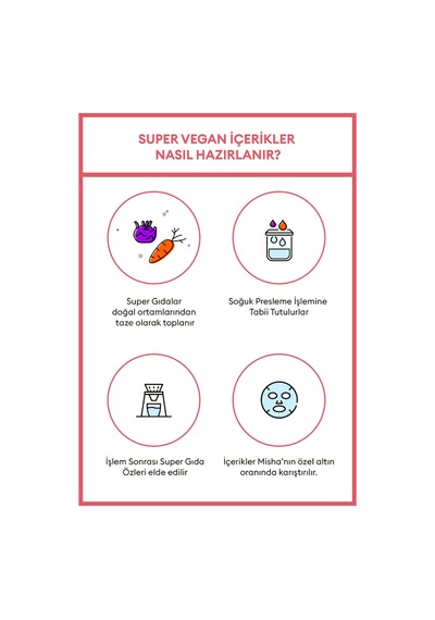 Missha Talks Vegan Squeeze Sheet Mask Vegan Yaprak Maske - Power Cleanser