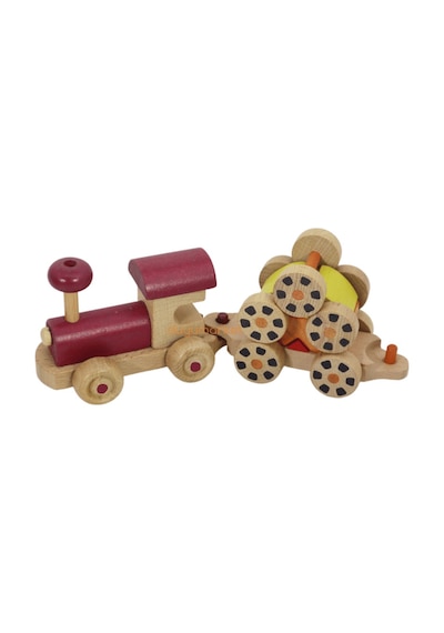 Mr. Quokka 3mp 039lü Dönen Teker Vagonlu Tren - Bordo