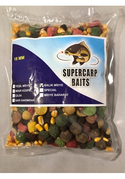 Super Carp Baits Yemleme Boili Mix 800Gr