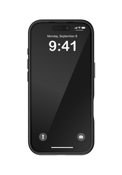 Diesel Apple iPhone 17 Pro Uyumlu Magsafe Destekli Yüzük Standlı Kılıf - Siyah/beyaz