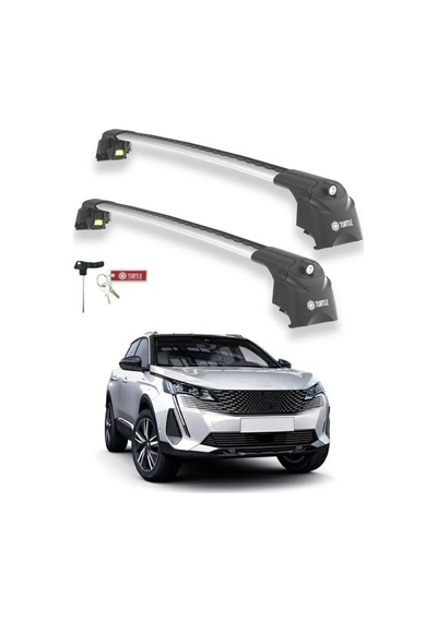 Turtle Peugeot 3008 P84 2017-2024 Ara Atkı Air2 Gri