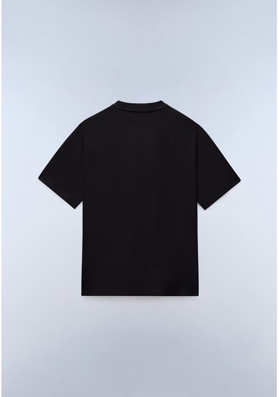 Napapijri S-box Logo Ss 1 Erkek T-shirt-31969 Siyah