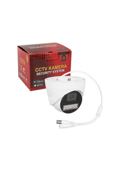 Plato Pl-29099 5mp 2.8mm 4 Warmled Fullcolor Plastik Kasa Ahd Analog Dome Güvenlik Kamerası