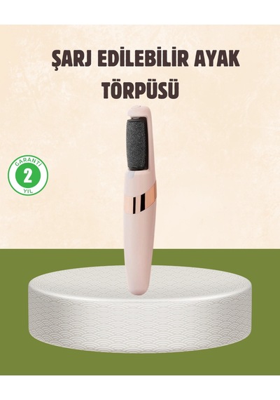 Mey İthalat İki Hızlı Elektrikli Ayak Törpüsü Pürüzsüz Topuk Bakımı