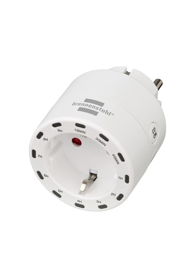 Ayrex Brennenstuhl Iç Mekan Kullanımı Için 12 Proglamlı Led Işıklı Zaman Ayarlı Priz