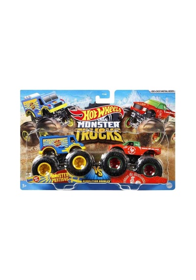 Fyj64 Monster Trucks Güçlü İkili 1:64 Arabalar