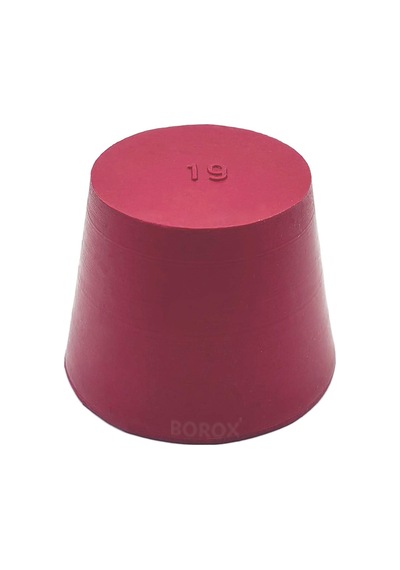 Borox Kauçuk Tıpa No.19 44 x 58 x 45 MM NS45/40 5 Adet
