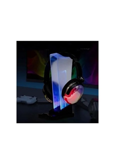 Gm-01 Siyah Rgb Işıklı Gaming Oyuncu Kulaklık Standı