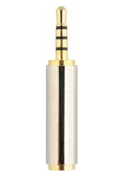 Erkek 3.5mm Dişi 4 Boğum 3 Çizgi Kulaklıklı Mikrofon Çevieici