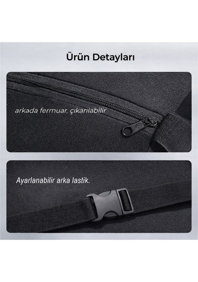 Microcase Ortopedik Memory Foam Oto Koltuk Kafa Ve Destek Minderi + Kafa Destek Minderi Al5523