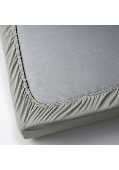 Ikea Varvıal Tek Kişilik Çarşaf 90 X 200 Cm Gri
