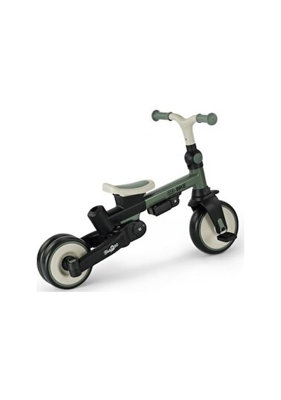 Go-bike Ebeveyn Kontrollü 3 Tekerlekli Tenteli Bisiklet Sarı