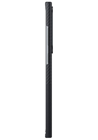 Galaxy Uyumlu S24 Ultra Magsafe Şarj Özellikli Karbon Fiber Benks Montage Armorair 600d Kevlar Kapak Siyah