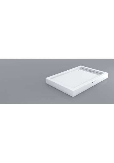 Shower 75x160 Drop Dikdörtgen Monoblok Duş Teknesi H:12,5 Cm