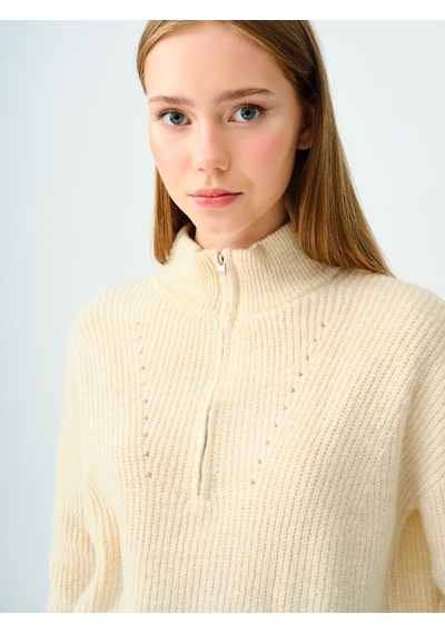 LOFT Loose Fit Kadın Kazak Lf2037872 Q1.v1 Ekru