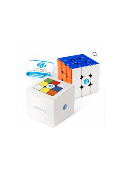 Gan Cube 3356 R S Stickerless 3x3 Zeka Küpü Profesyonel Speed Cube