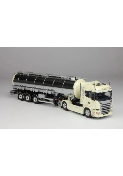 1/50 Scania G450 Streamline Highline 4x2 + Hobur Trailer - Tır Çekici