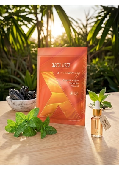 Xaura X-recovery Transdermal Terapi Bandı Organik Yağlar, Turmalin, Mentol