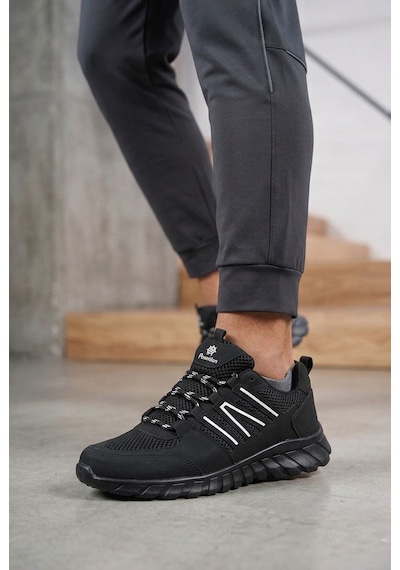 Vojo Aspendos Ultra Hafif Taban Erkek Sneaker Spor Ayakkabı 267800001903 01 Siyah