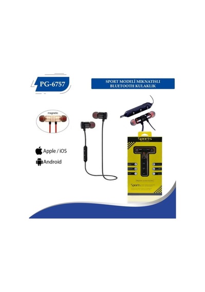 Polygold Manyetik Sports Bluetooth Mikrofonlu Kulaklık Pg-6757 Diğer
