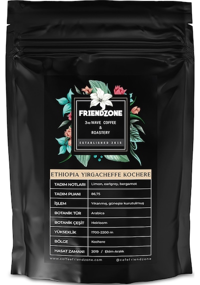 Friendzone Ethiopia Yirgacheffe Filtre Kahve 250 G
